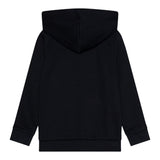 TOMMY HILFIGER felpa tinta unita con cappuccio e stampa Blu per Bambino KB0KB09193 BLU TOMMY HILFIGER
