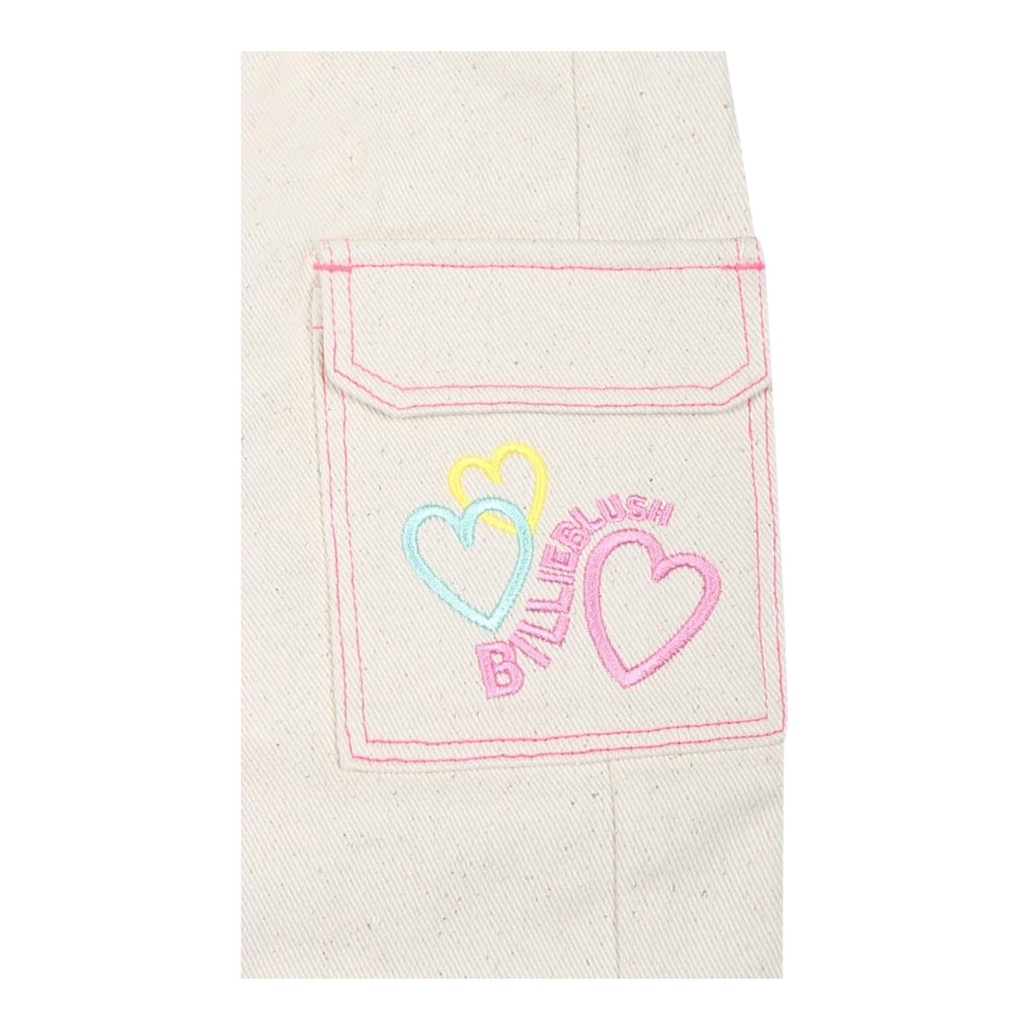 BillIEBLUSH pantalone tinta unita con girovita regolabile Beige per Neonata U20410 BEIGE BillIEBLUSH