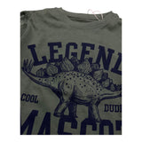 LOSAN shirt girocollo tinta unita con stampa Verde per Neonato 51030792019015 VERDE LOSAN