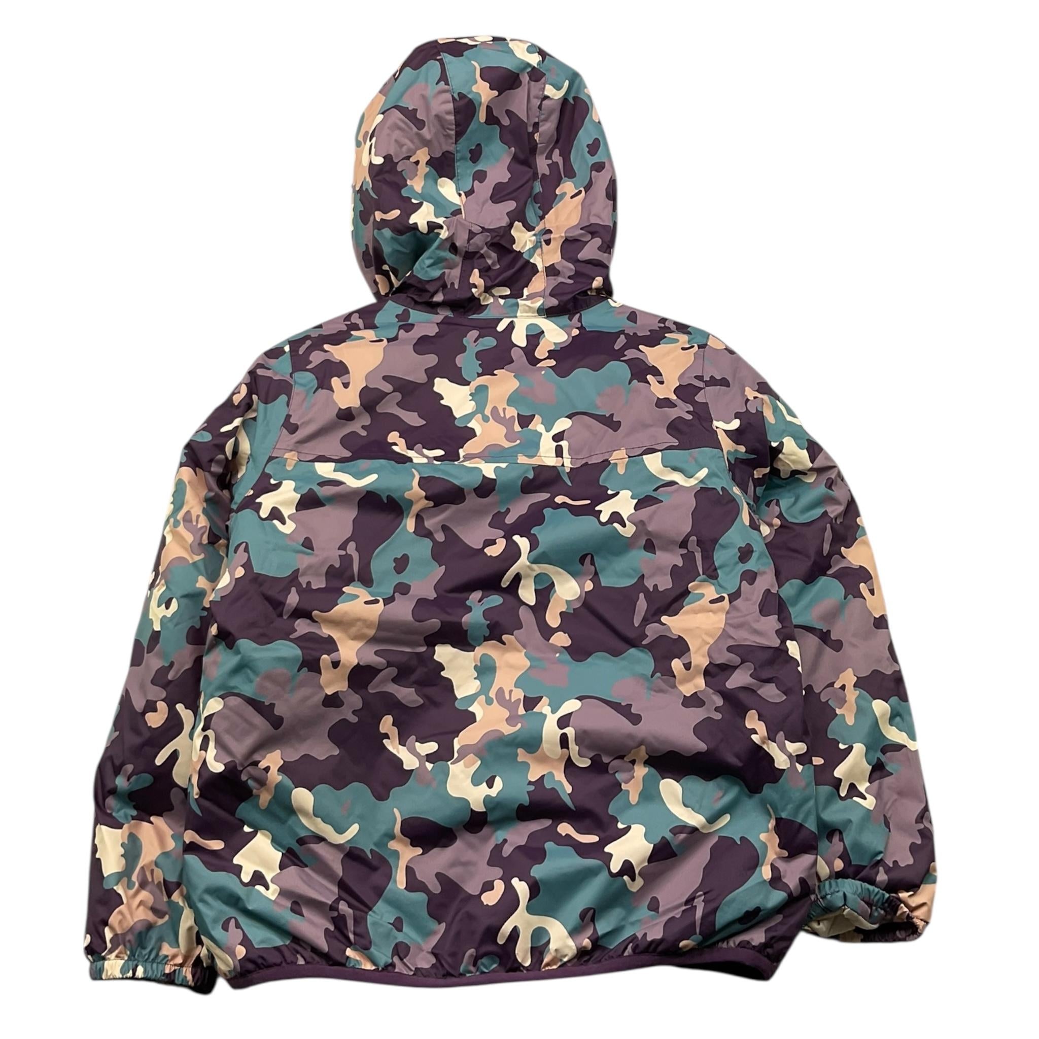 K-WAY giubbino tinta unita fantasia militare Viola per Bambina K7122NW VIOLA K-WAY