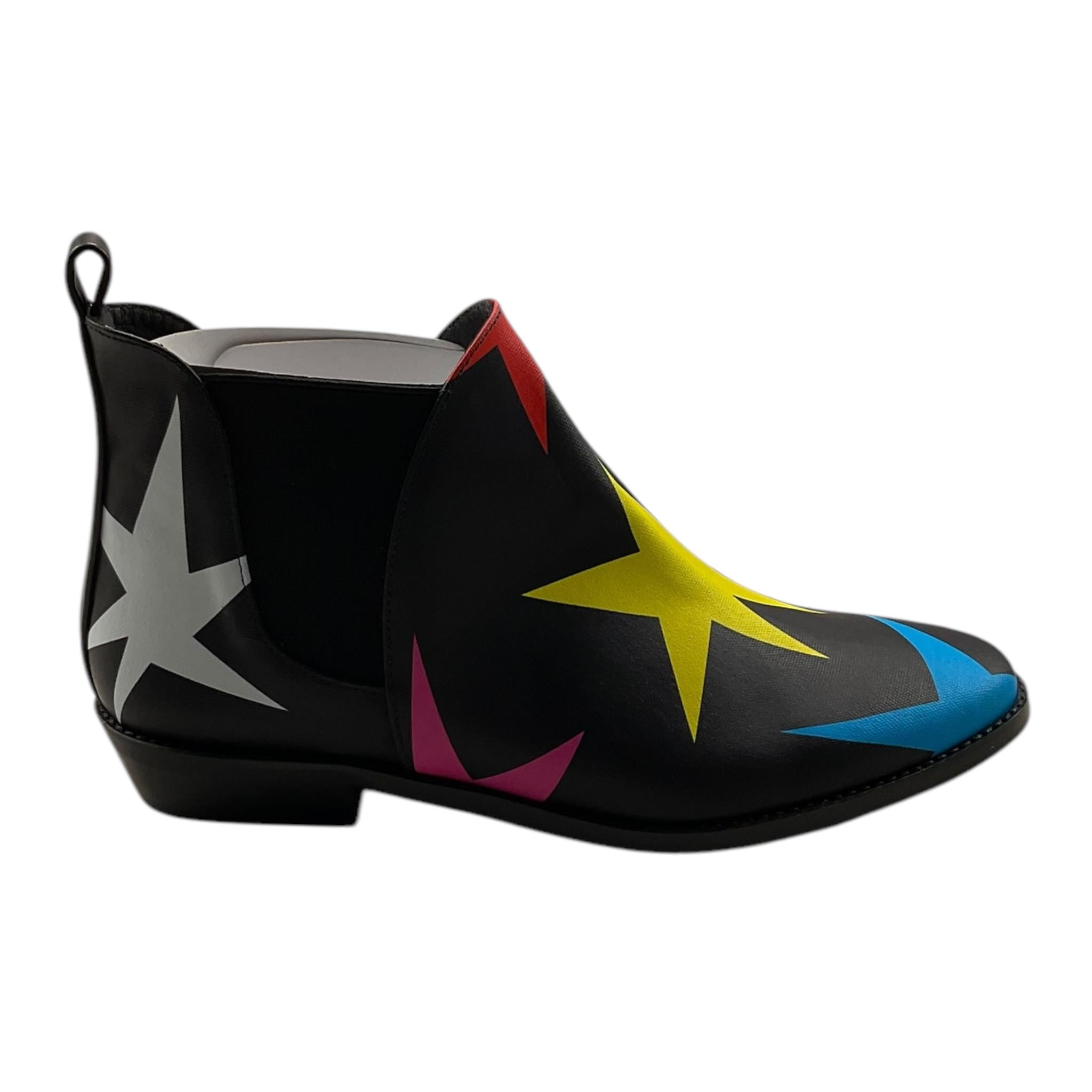 STELLA McCARTNEY stivaletto tinta unita con stelle Nero per Bambina TV0D16 NERO STELLA McCARTNEY