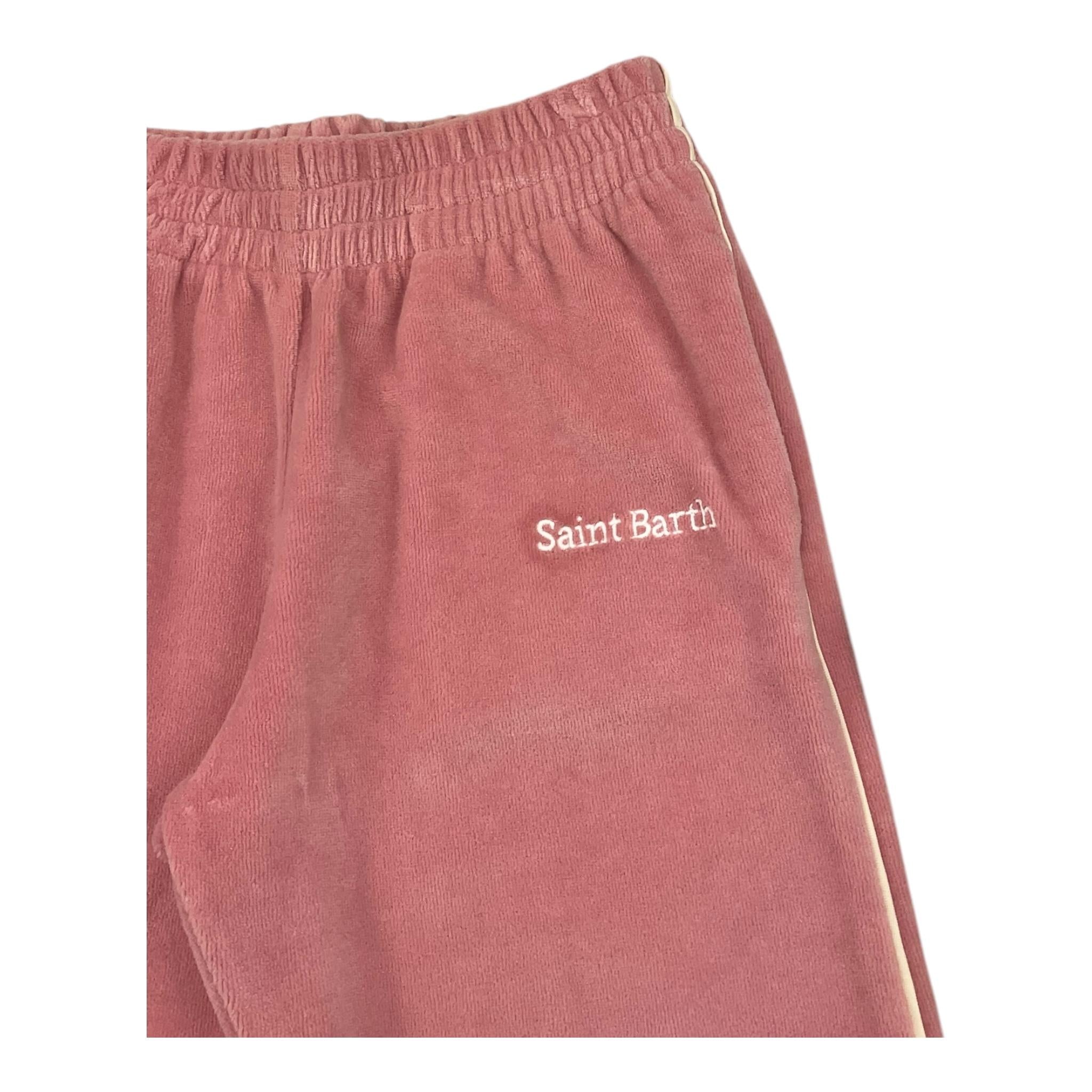 SAINT BARTH pantalone tuta tinta unita Rosa per Bambina ALICECHENILLE ROSA SAINT BARTH