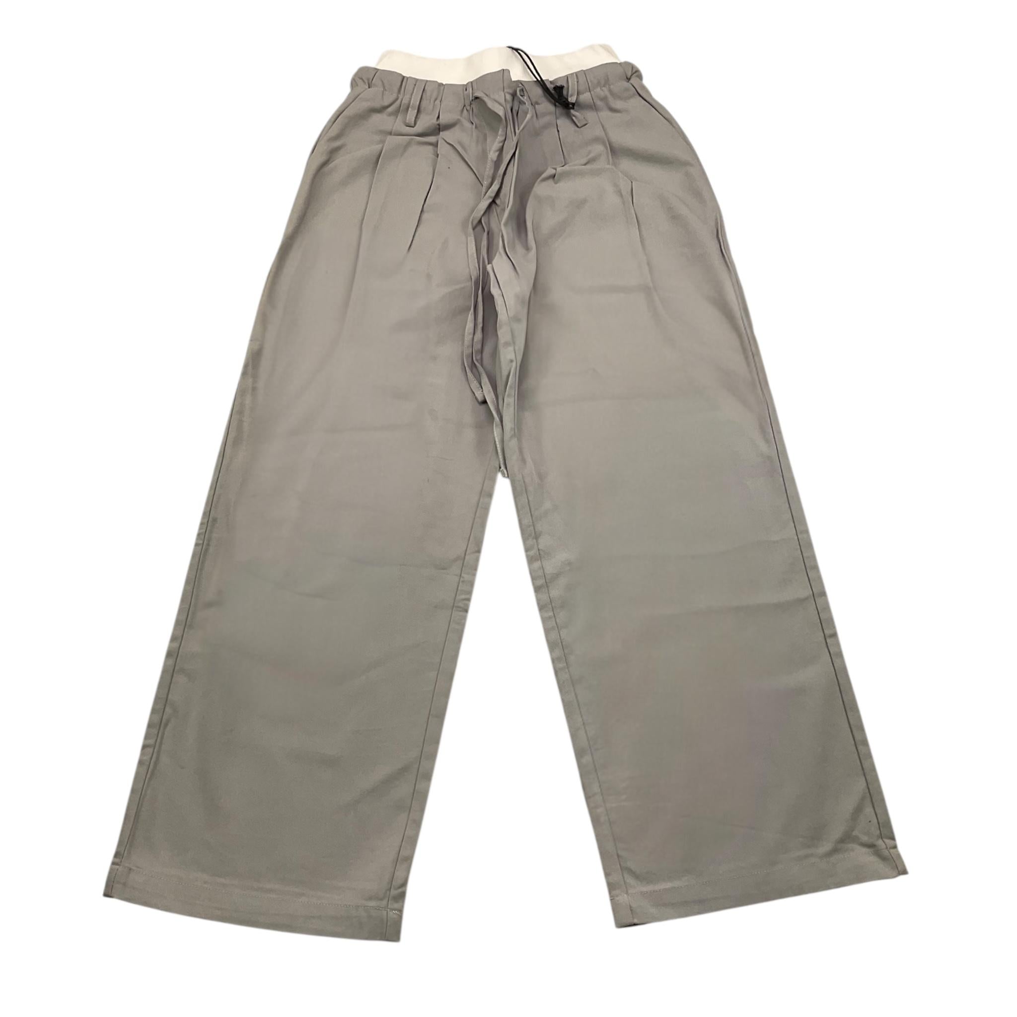 REFRIGIWEAR pantalone tinta unita mdello palazzo Grigio per Bambina RWG956 GRIGIO REFRIGIWEAR