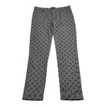 NEILL KATTER pantalone tinta unita con girovita regolabile e fantasia a pois Grigio per Bambino PAN0667 GRIGIO NEILL KATTER