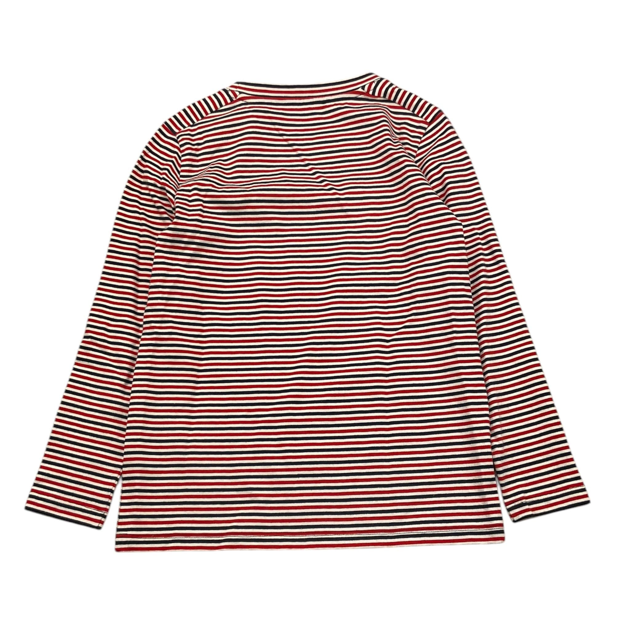 TRUSSARDI shirt tinta unita con fantasua a righe Bianco per Bambina TGA25071TS BIANCO TRUSSARDI