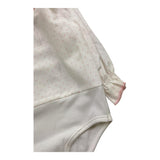 LA STUPENDERIA camicia modello body tinta unita con fantasia stelle Bianco per Neonata TBBD52 BIANCO LA STUPENDERIA