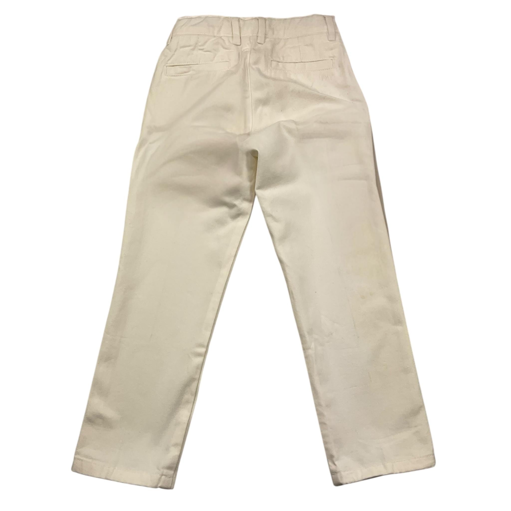 FAY pantalone tinta unita cn girovita regolabile Bianco per Bambino FT6P10 BIANCO FAY