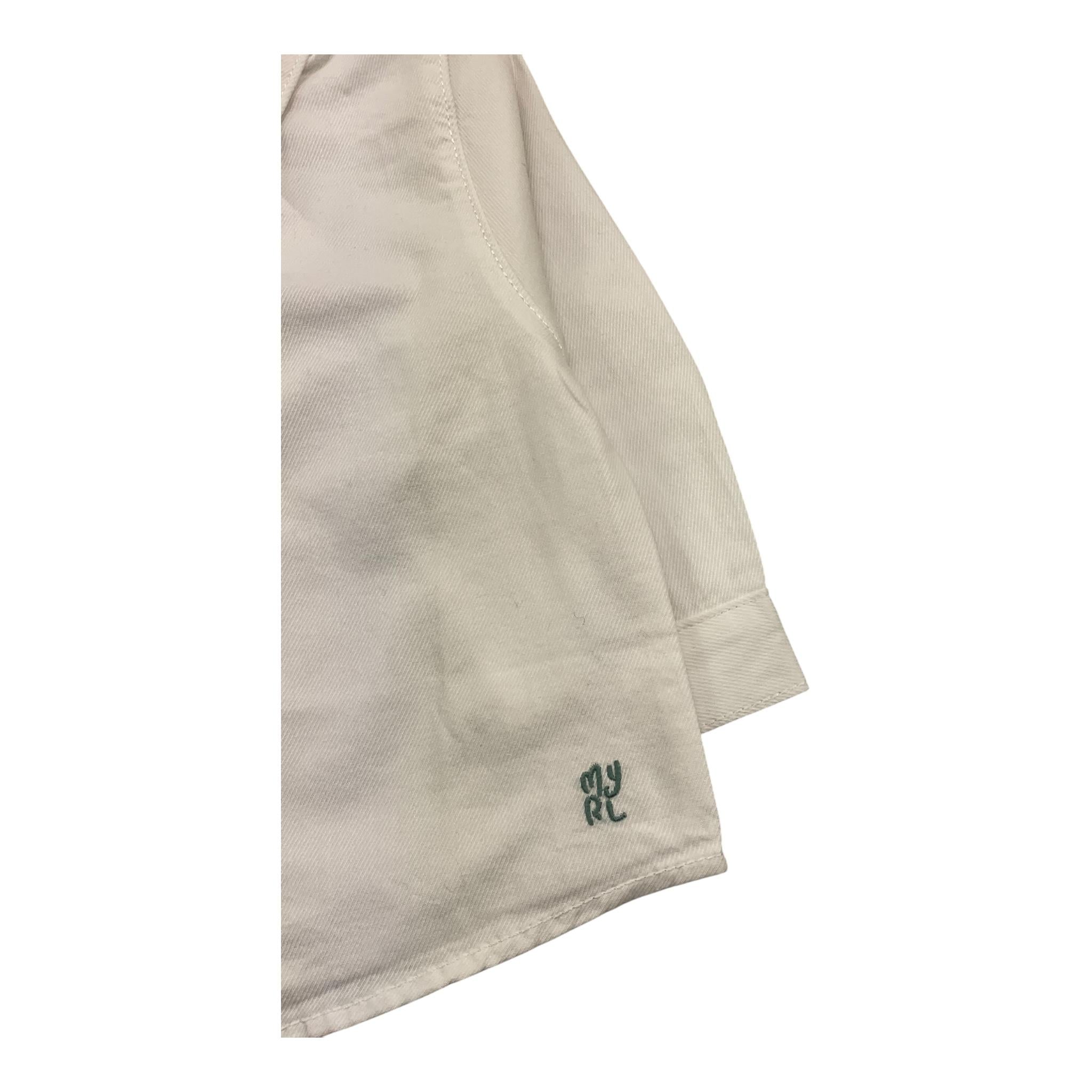 MAYORAL camicia manica lunga tinta unita Bianco per Neonato 124NXX BIANCO MAYORAL