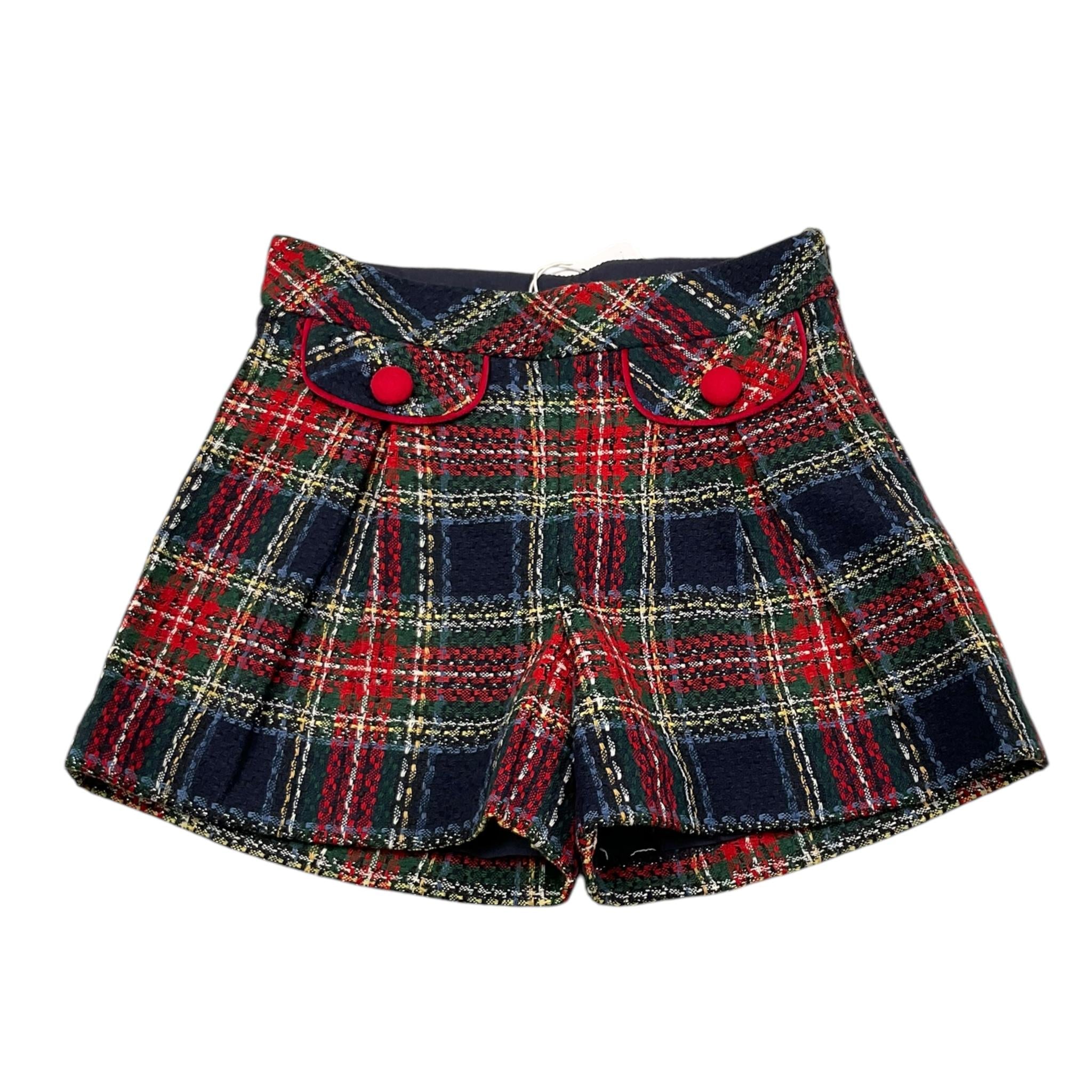 MAYORAL short stampa fantasia con girovita regolabile Blu per Bambina 4217 BLU MAYORAL