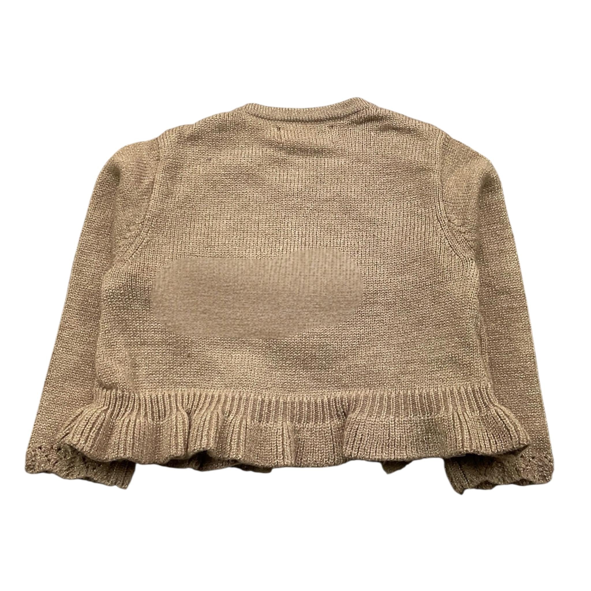 MAYORAL cardigan tinta unita traforato Oro per Neonata 2326XX ORO MAYORAL