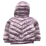 REFRIGUE giubbino tinta unita con cappuccio e stampa logo Lilla per Neonata 2881O00003XX LILLA REFRIGUE
