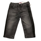 CESARE PACIOTTI jeans tinta unita con girovita regolabile Nero per Neonato PTP5361BNXX NERO CESARE PACIOTTI