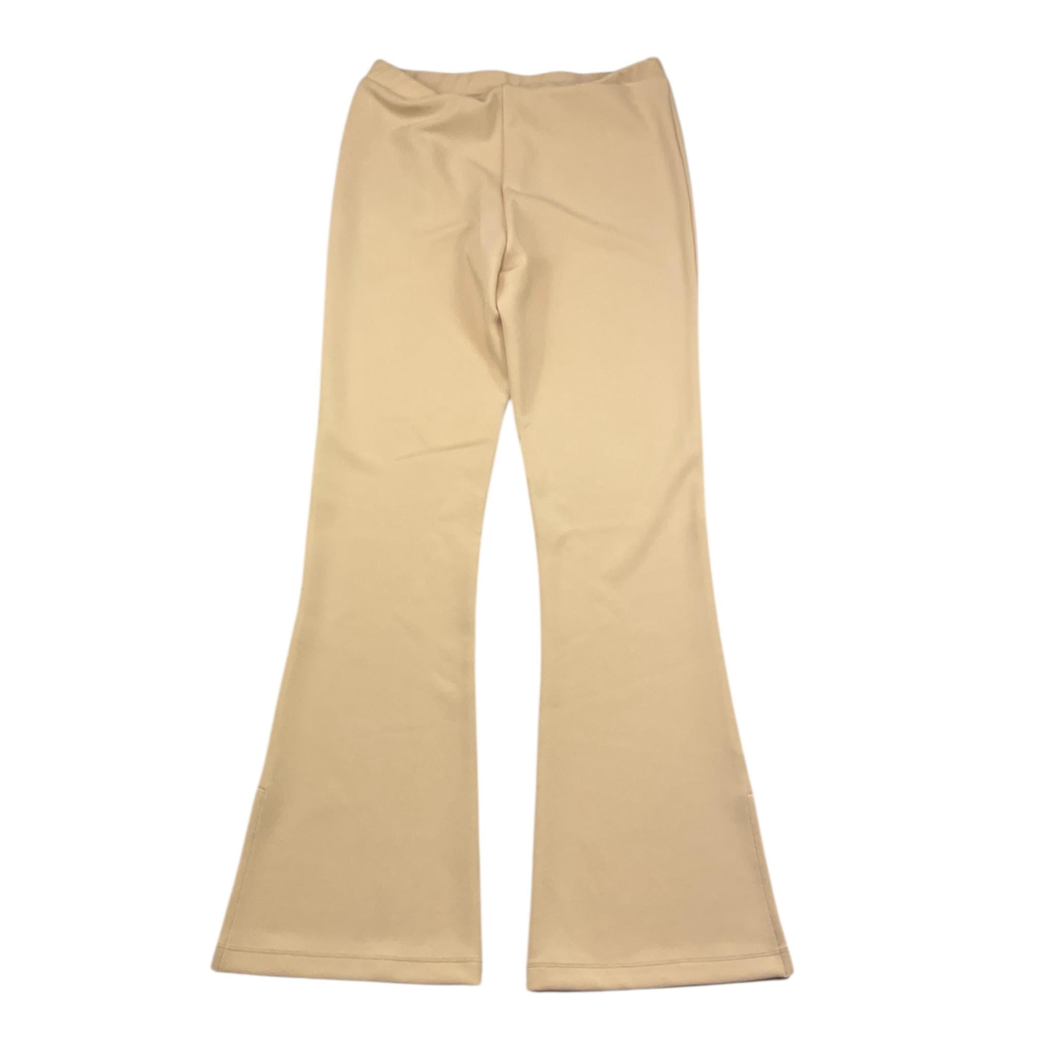 LIU JO pantalone tinta unita modello a zampa Beige per Bambina GF3048 BEIGE LIU JO