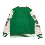 NBA felpa bicolore girocollo con stampa Verde per Bambino EK2B7FHCZ VERDE NBA