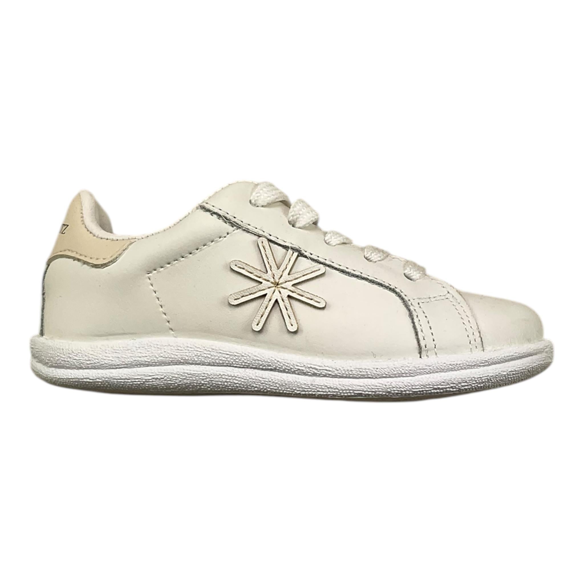 MANUEL RITZ sneakers tinta unita con lacci Panna per Bambino MR2518J PANNA MANUEL RITZ