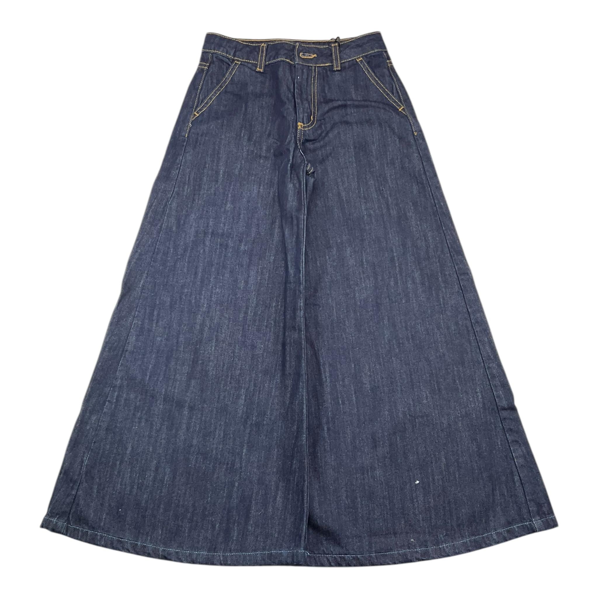 FUN & FUN jeans tinta unita modello palazzo Blu per Bambina FJPT00427 BLU FUN & FUN