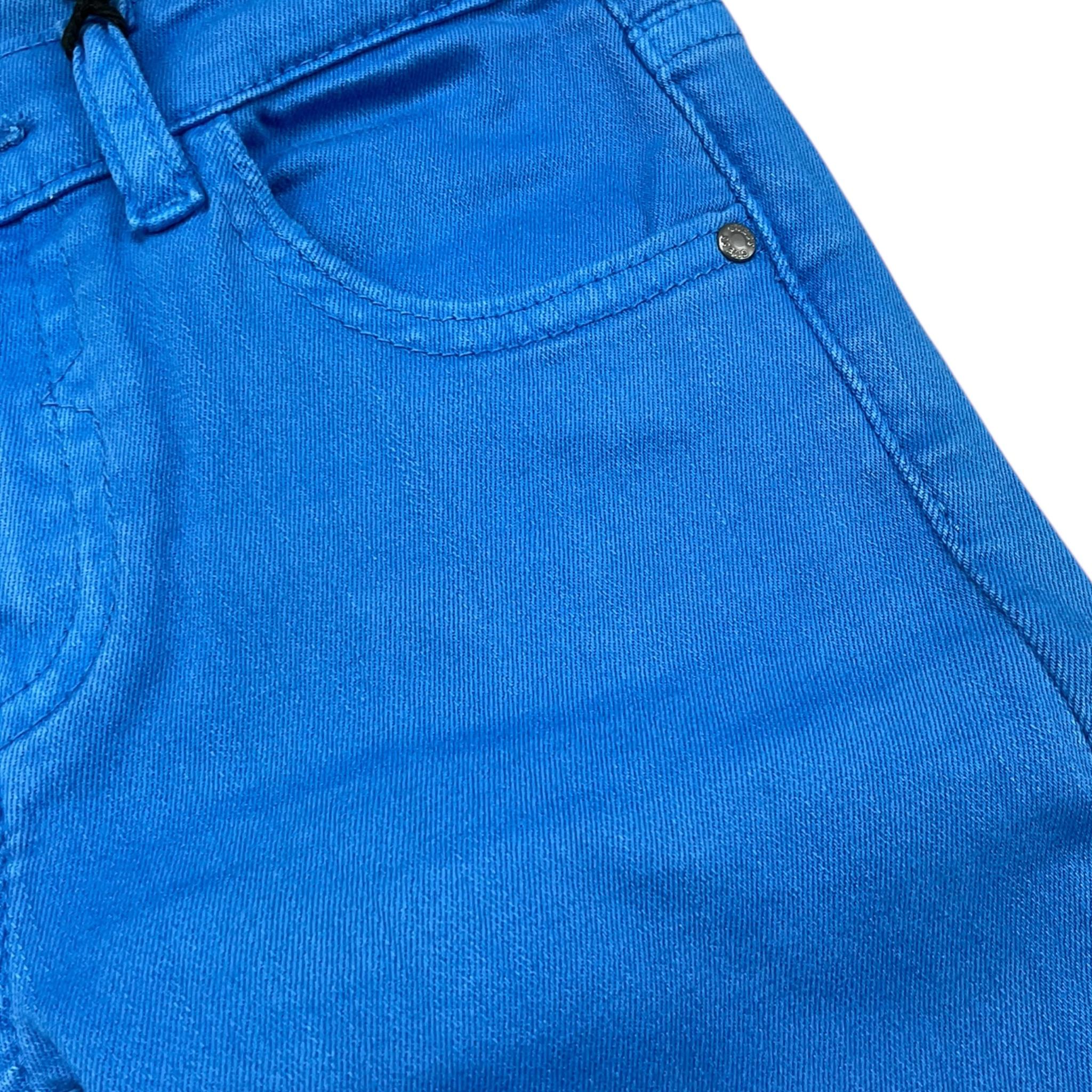 GUESS pantalone tinta unita con girovita regolabile Cobalto per Bambino N4RB0304 COBALTO GUESS