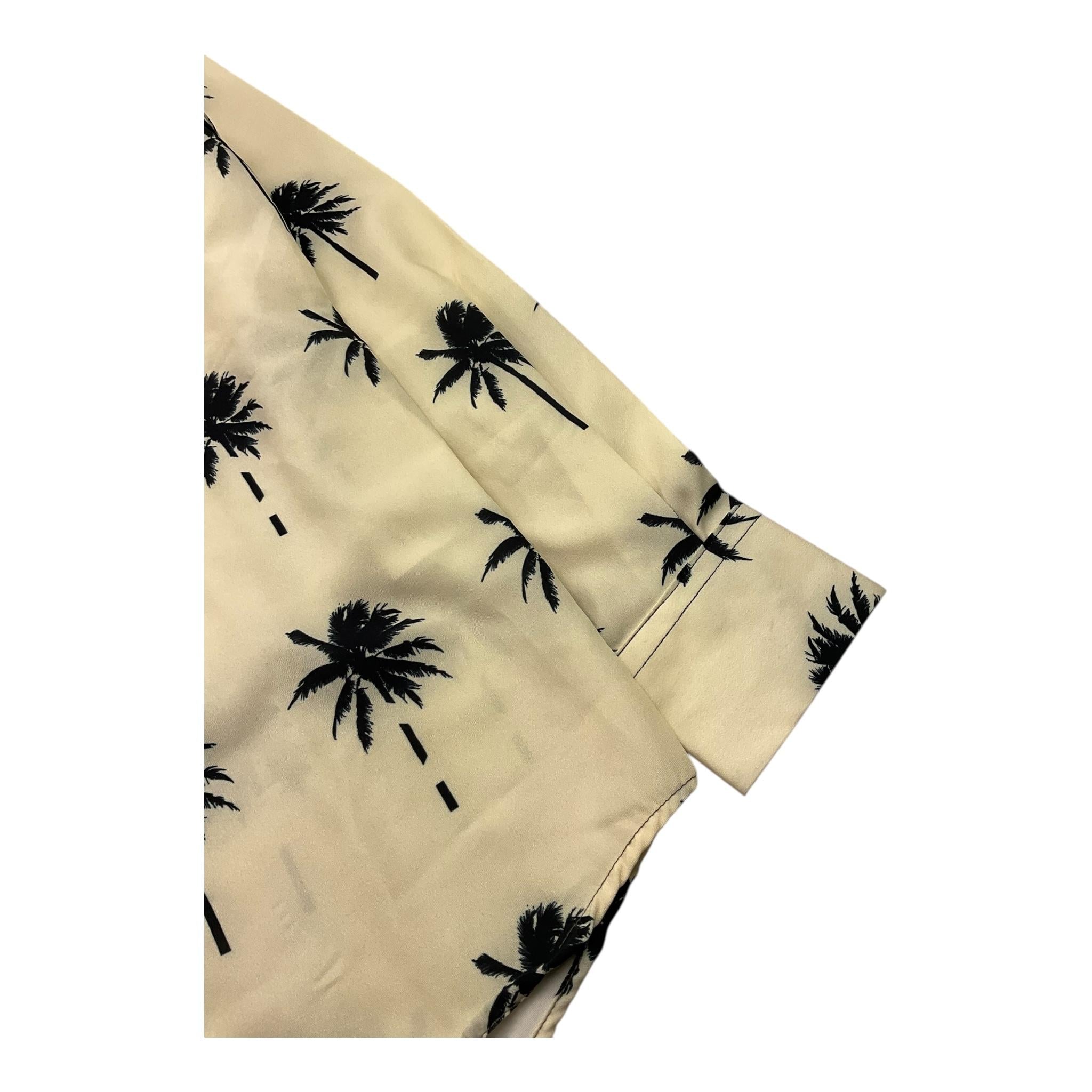 STAY STREET camicia tinta unita con stampa palme Beige per Bambino CB903 BEIGE STAY STREET