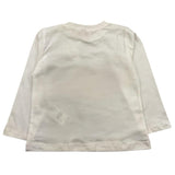 PLEASE shirt girocollo tinta unita cn stampa Bianco per Neonata ML23030G65 BIANCO PLEASE