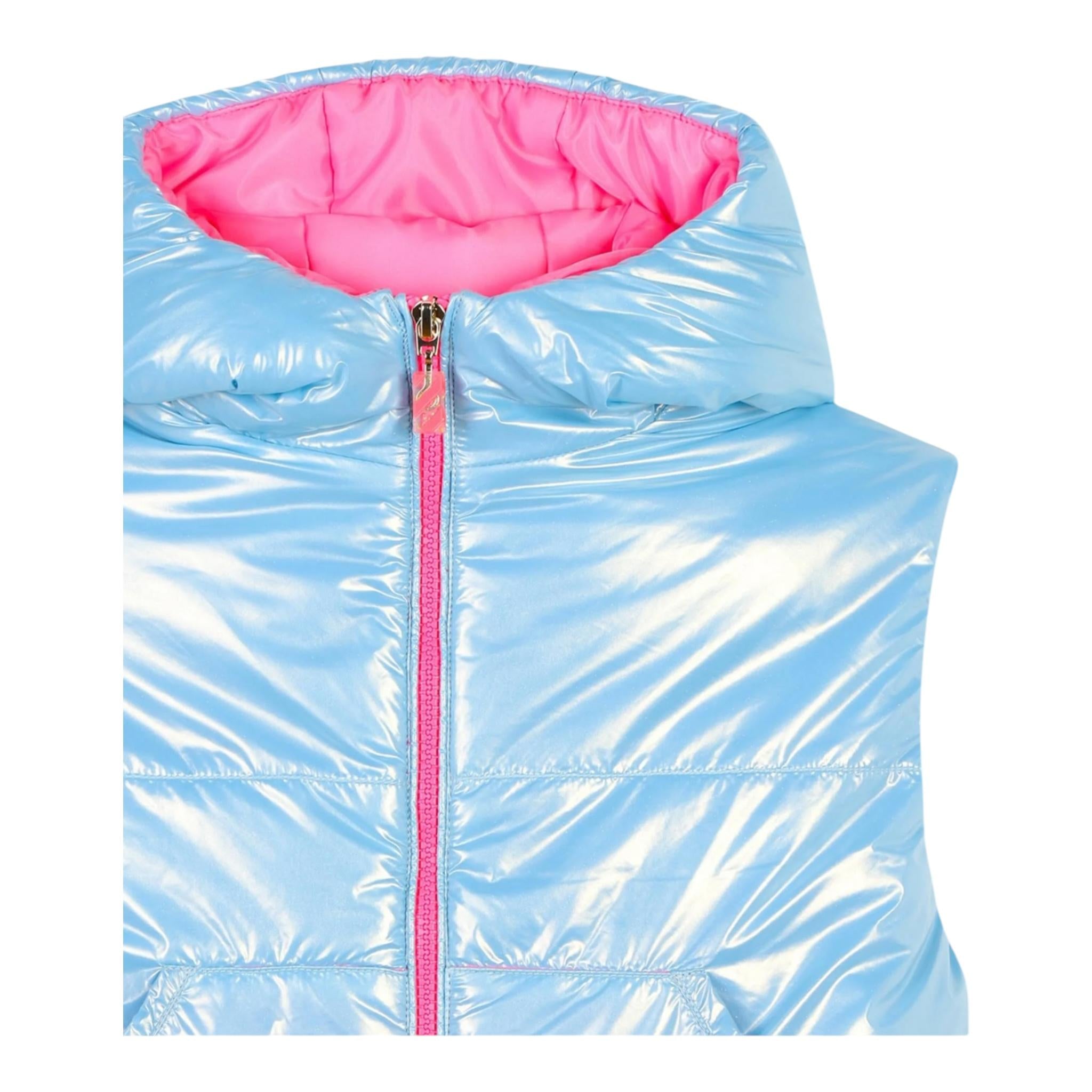 BillIEBLUSH smanicato tinta unita con cappuccio Azzurro per Neonata U20518 AZZURRO BillIEBLUSH
