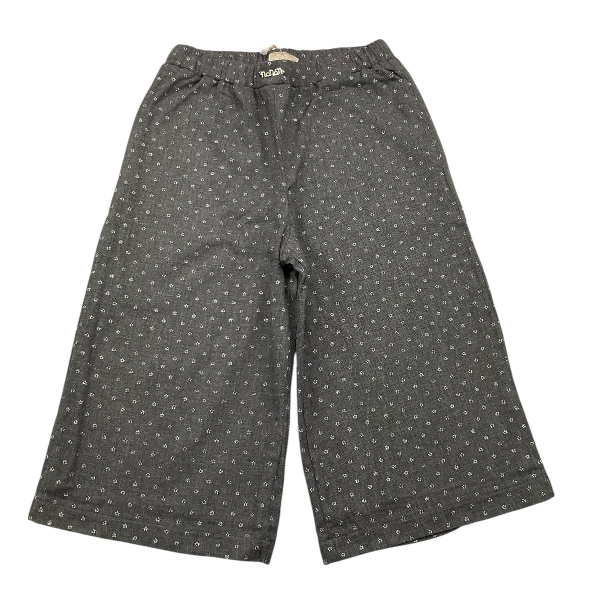 NANAN pantalone tinta unita modello palazzo Grigio per Bambina I2343248GR GRIGIO NANAN