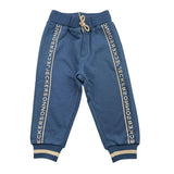 JECKERSON pantalone modello tuta tinta unita con profili logati Blu per Bambino JN3715J BLU JECKERSON