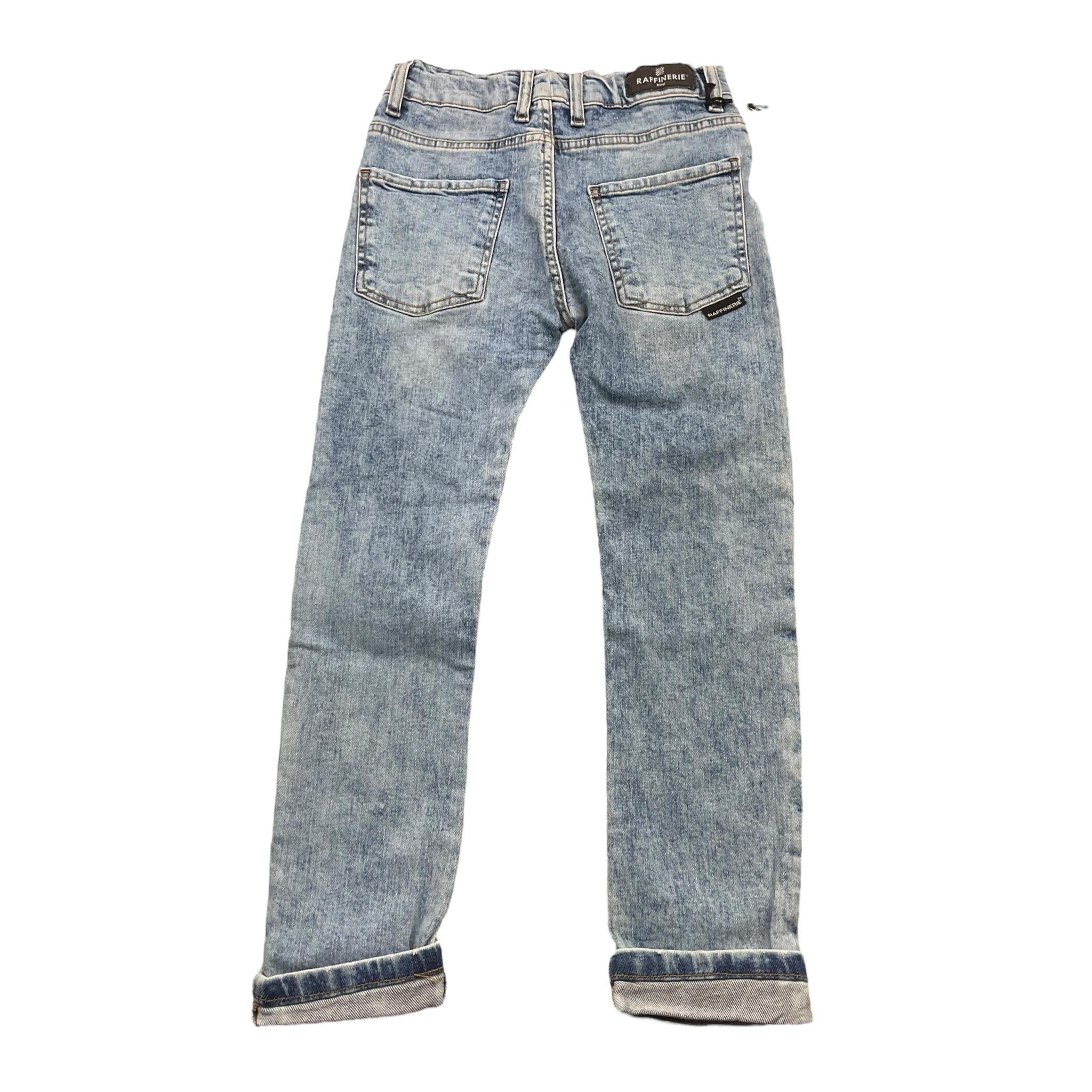 RAFFINERIE jeans tinta unita con girovita regolabile Azzurro per Bambino LAV2 AZZURRO RAFFINERIE