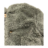 TEDDY E MINOU pelliccia modello teddy tinta unita con cappuccio Verde per Neonato I23CN014PE019 VERDE TEDDY E MINOU