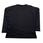 MONNALISA shirt girocollo tnta unita stampa brillantinata Nero per Bambina SHMNN NERO MONNALISA