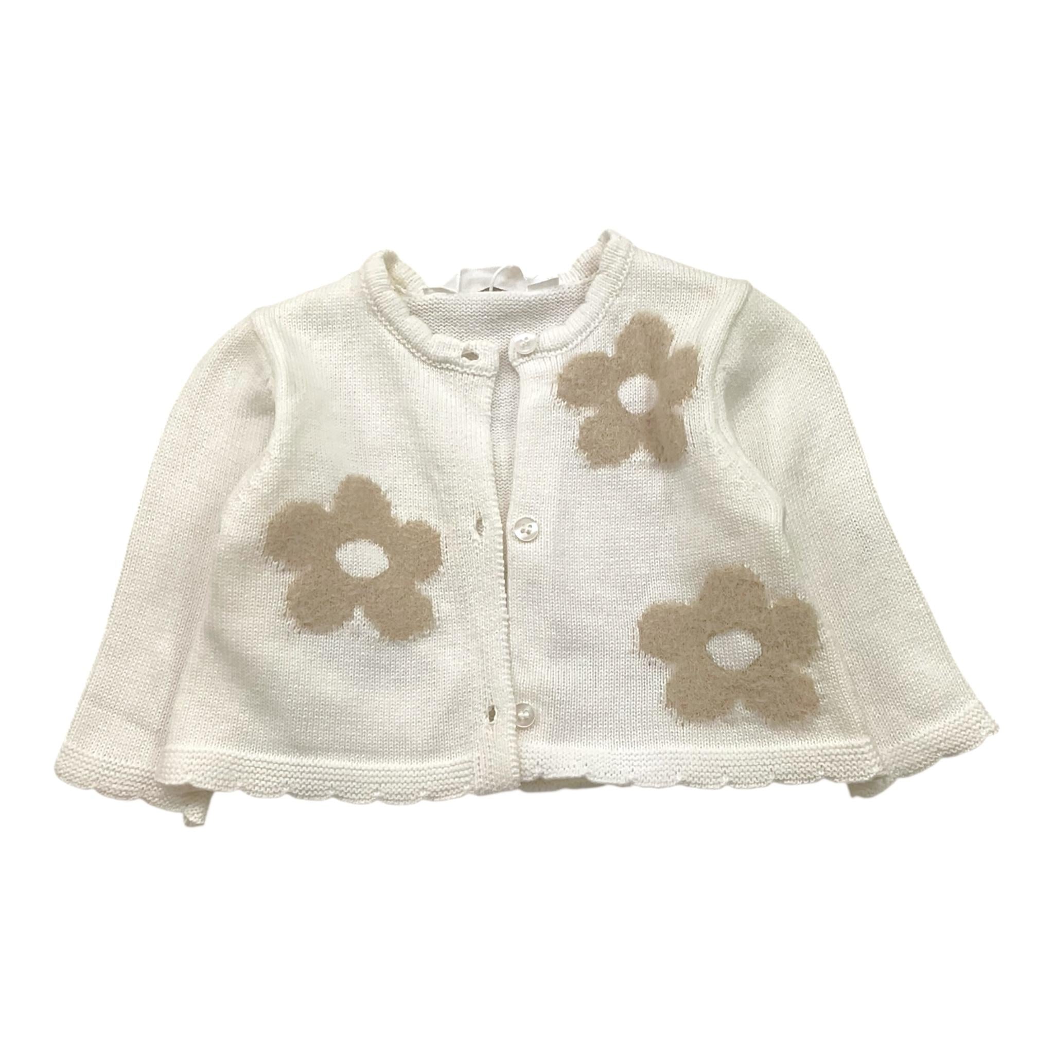 MAYORAL completo 3pz body-salopette-coprispalle Bianco per Neonata 2608 BIANCO MAYORAL