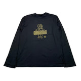 REFRIGIWEAR shirt girocollo tinta unita con stampa Nero per Bambino RW706 NERO REFRIGIWEAR