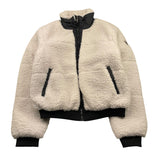 EMPORIO ARMANI giubbino pelliccia tinta unita Panna per Bambino 6DFB03 PANNA EMPORIO ARMANI