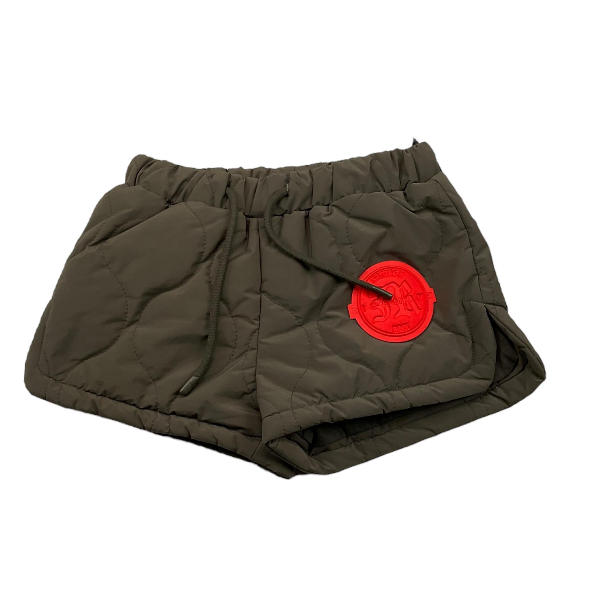 JOHN RICHMOND short tinta unita con elastico in vita Verde per Bambina RGA25136BE VERDE JOHN RICHMOND