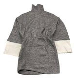 NAICE abito manica lunga tinta unita con collo alto Grigio per Bambina 27254 GRIGIO NAICE
