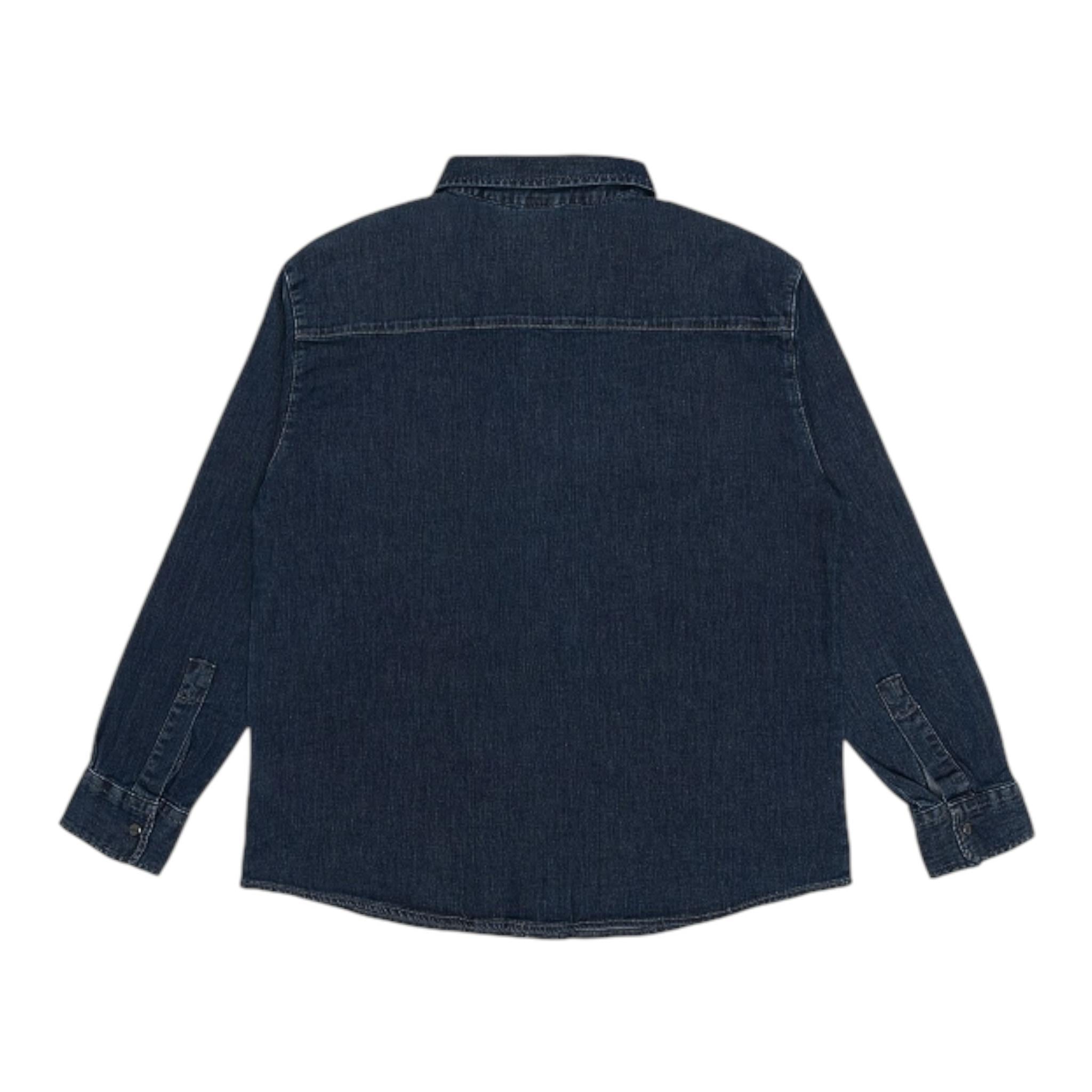 ASPESI camicia in denim tinta unita Blu per Bambino F23023CLJ0037X BLU ASPESI