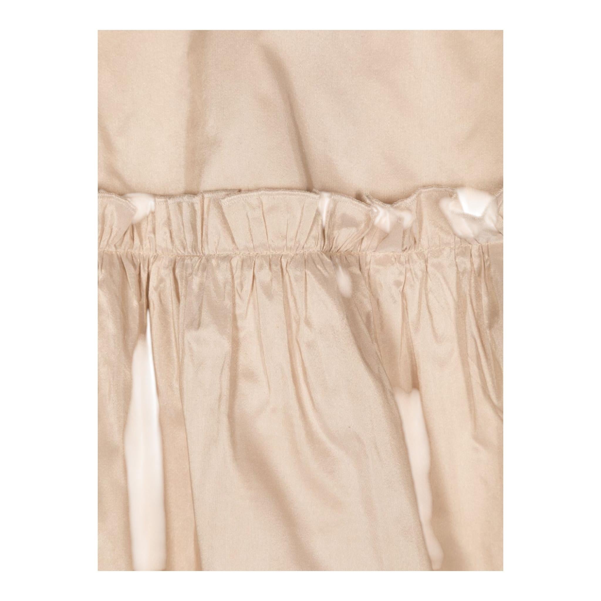 DOU DOU abito manica lunga tinta unita Beige per Bambina DV1B00X BEIGE DOU DOU