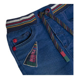 BOBOLI jeans tinta unita modello elasticizzato Blu per Neonato 309046 BLU BOBOLI
