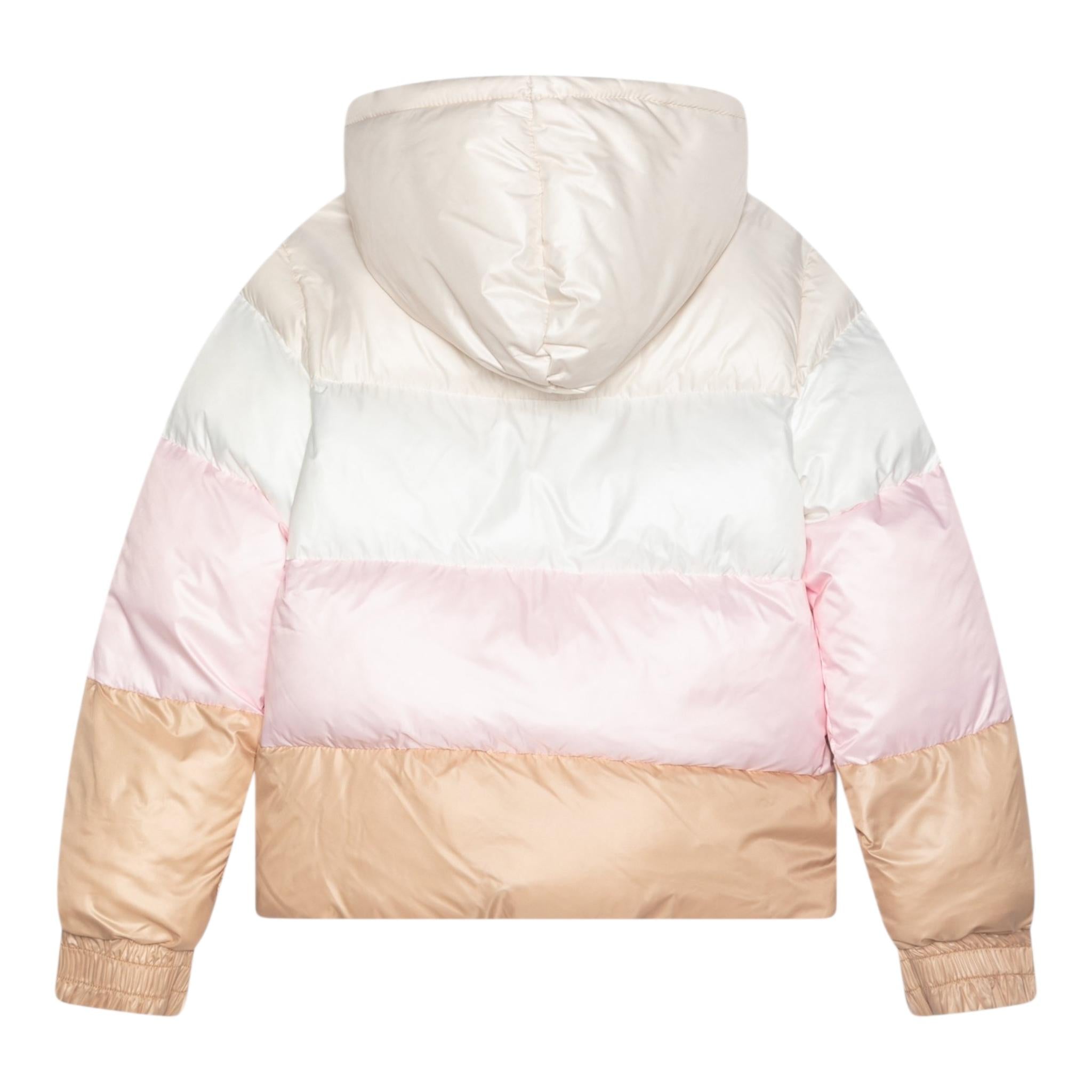 GUESS giubbino tinta unita con zip e cappuccio Panna per Neonata K4YL02WEGY0 PANNA GUESS