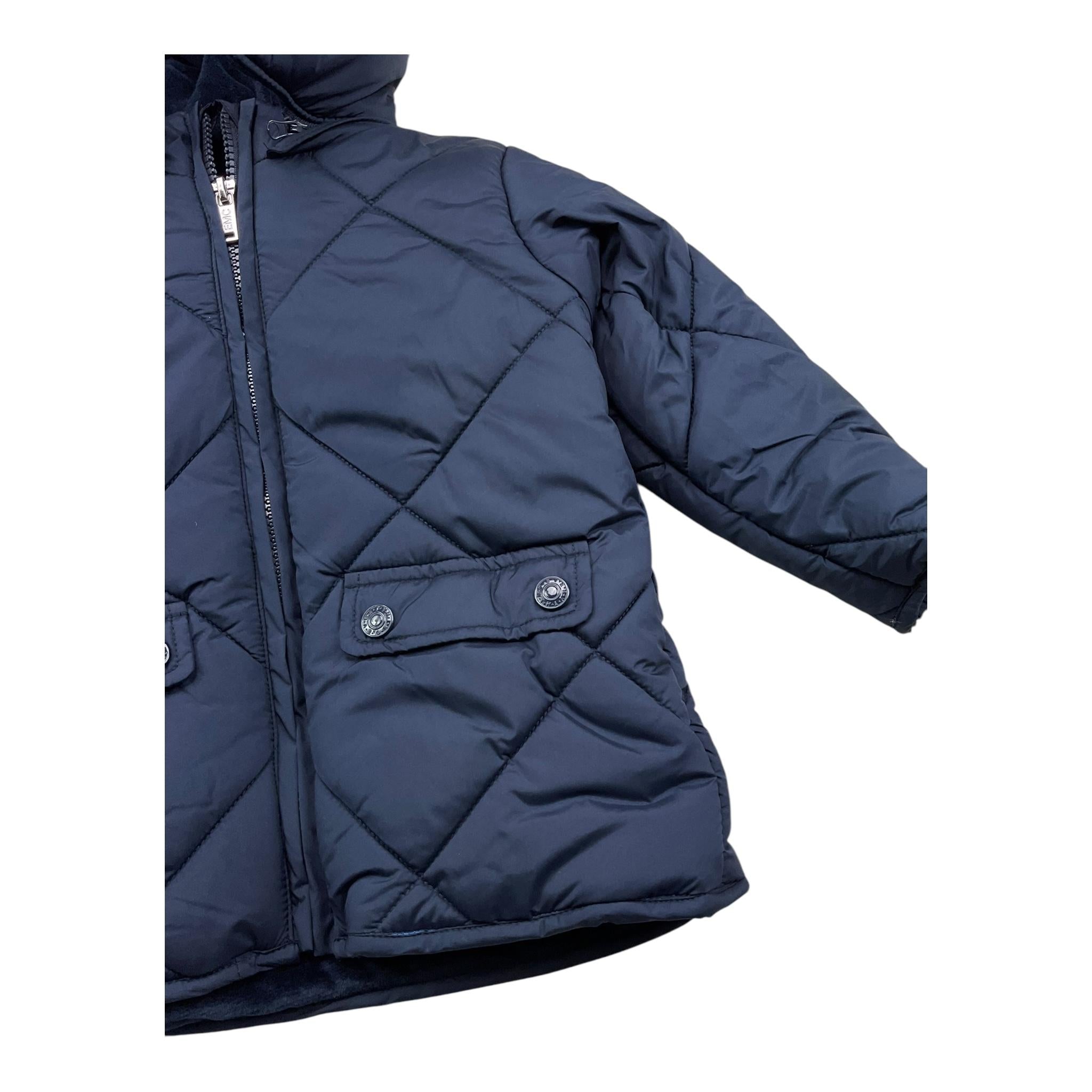 EMC giubbino tinta unita con cappuccio Blu per Neonato AC1208 BLU EMC