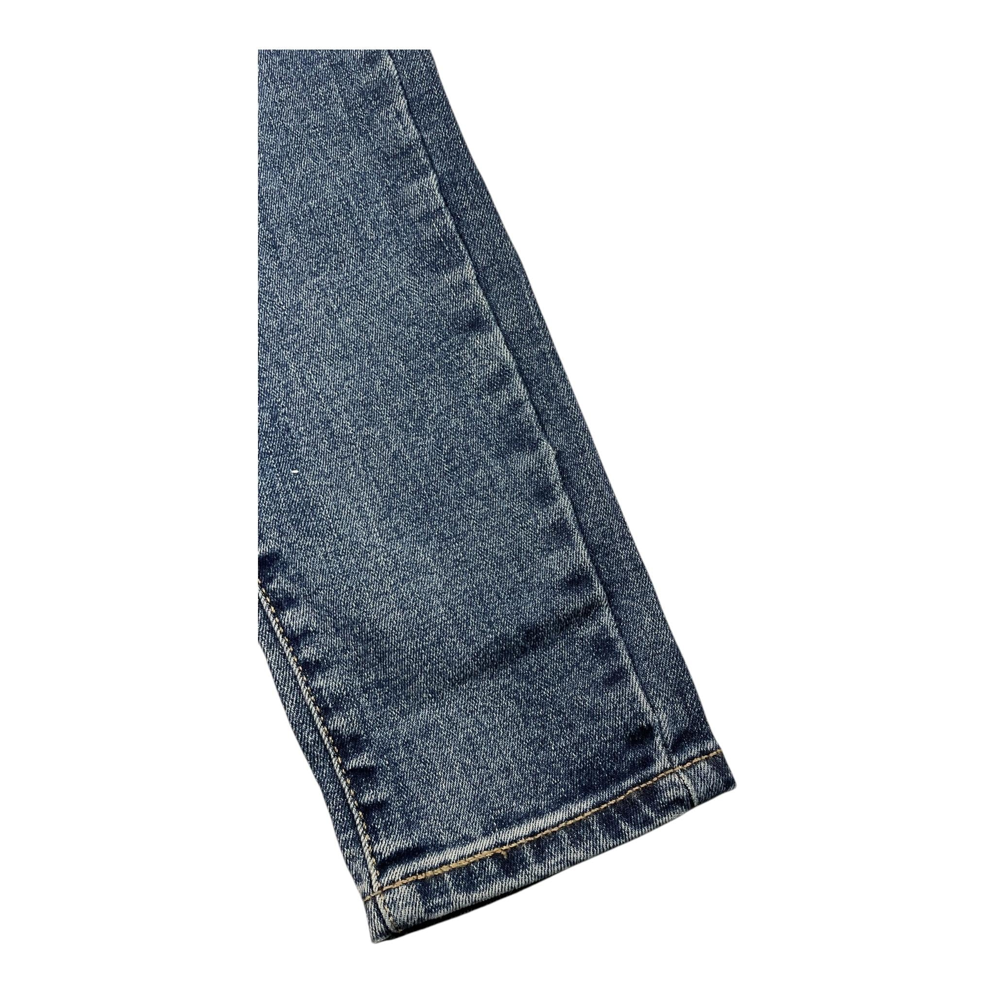 LEVIS jeans tinta unita cn girovita regolabile Blu per Bambino 4EL190 BLU LEVIS
