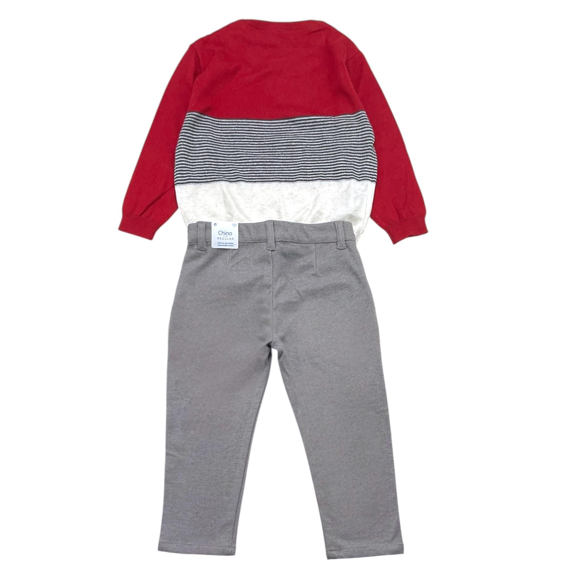 MAYORAL completo 2pz maglia-pantalone Grigio per Neonato 2544 GRIGIO MAYORAL