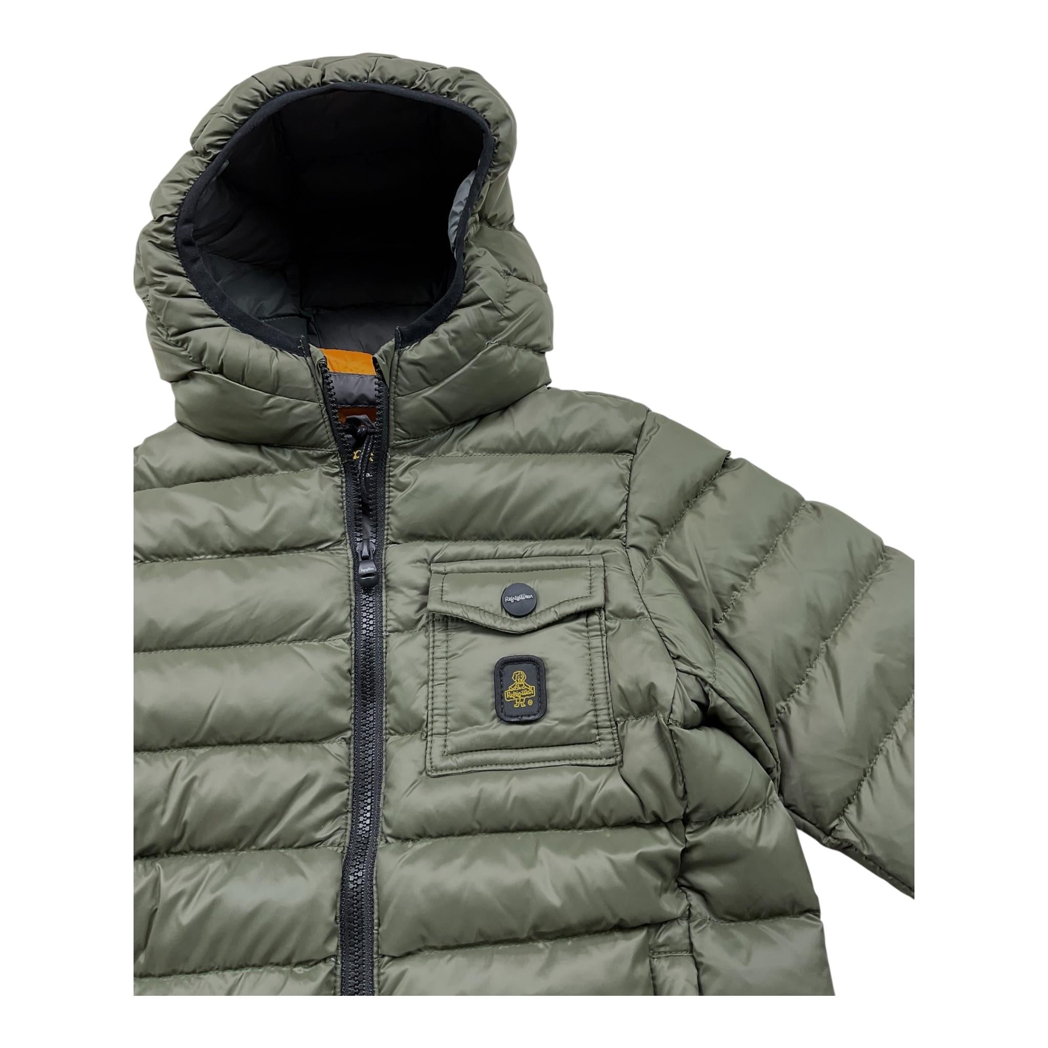 REFRIGIWEAR giubbino tinta unita con cappuccio Verde per Neonato RWN824 VERDE REFRIGIWEAR