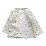 YATSI BABY completo maglia-fhettina tinta unita con fantasia a righe Bianco per Neonato 24200204 BIANCO YATSI BABY