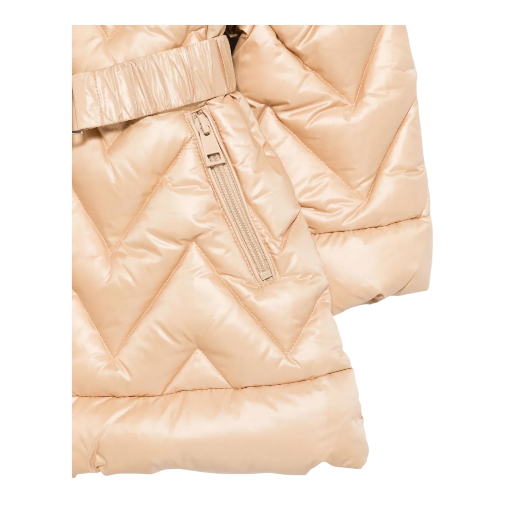 LIU JO giubbino tinta unita con zip e cappuccio Cammello per Bambina KF4002TS031 CAMMELLO LIU JO