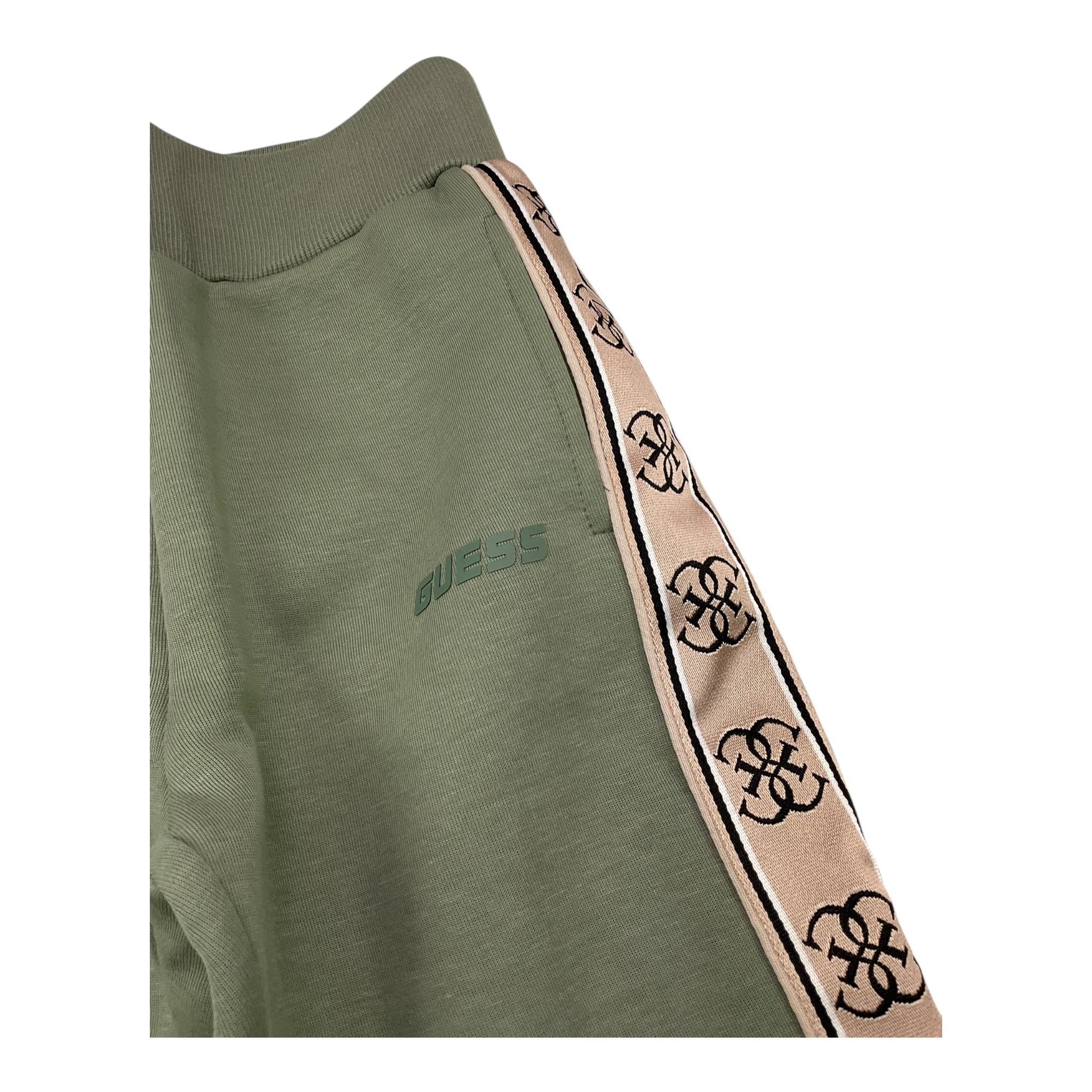 GUESS pantalone modello tuta con profili logati Verde per Bambino J2YQ27KB3P2 VERDE GUESS