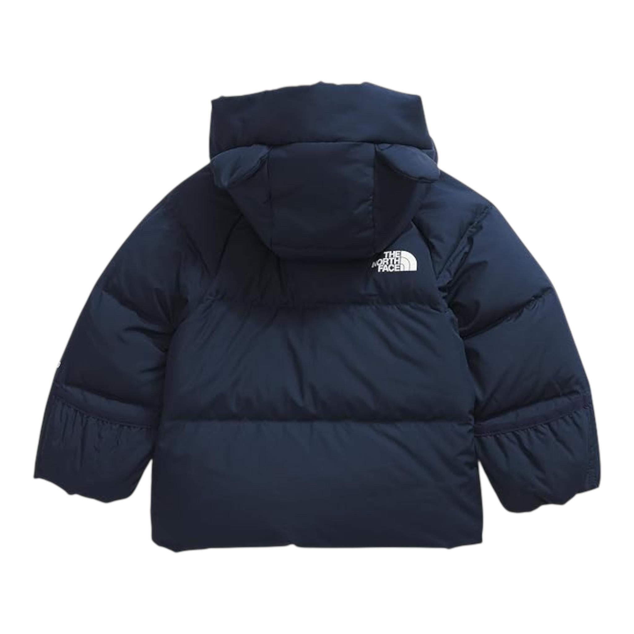 THE NORTH FACE giubbino tinta unita con zip e cappuccio Blu per Neonato NFA0A88W2PIB BLU THE NORTH FACE