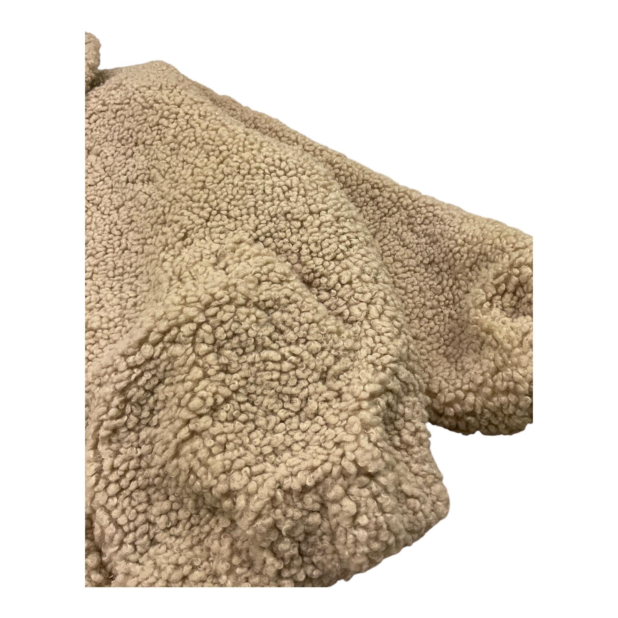 SAINT BARTH giubbino tinta unita modello teddy con zip Beige per Bambina ABE003 BEIGE SAINT BARTH
