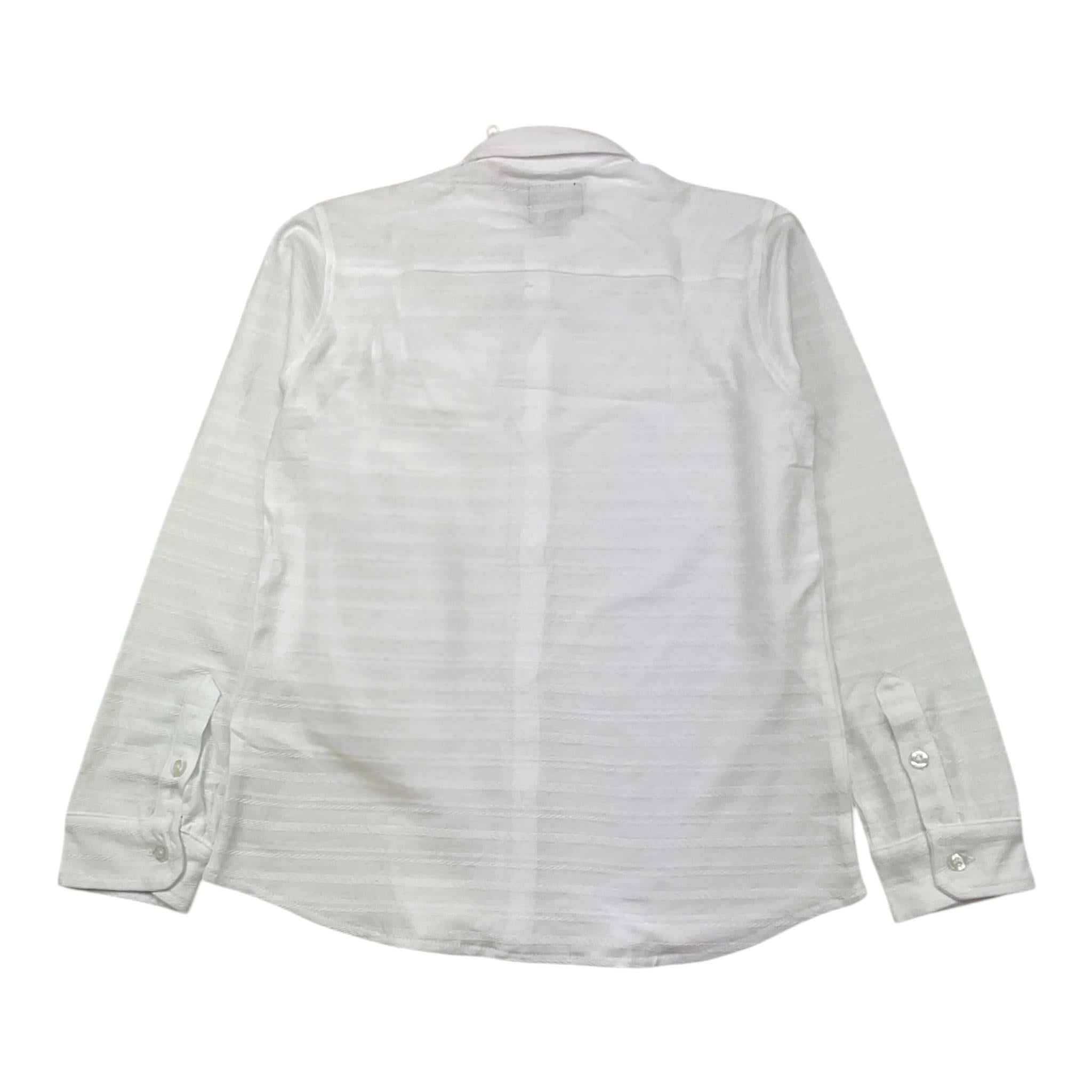 GUESS camicia tinta unita con stampa Bianco per Bambino N4RH09 BIANCO GUESS