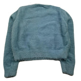LU LU BY MISS GRANT maglia girocollo tinta unita Azzurro per Bambina LL3240 AZZURRO LU LU BY MISS GRANT