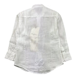 NUPKEET camicia manica lunga tinta unita collo coreano Bianco per Bambino 21NK078 BIANCO NUPKEET